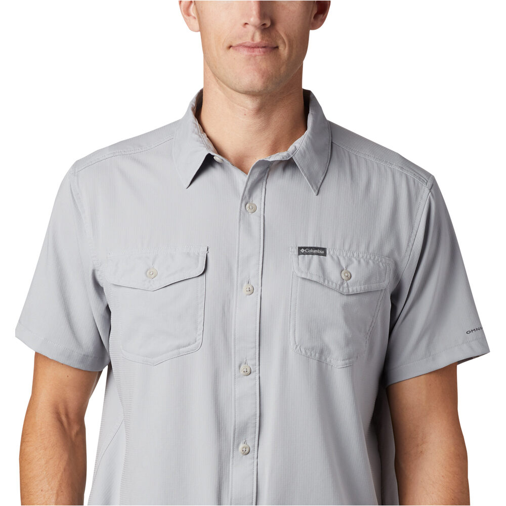 Columbia camisa montaña manga corta hombre Utilizer  II Solid Short Sleeve Shirt 03