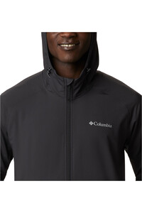 Columbia chaqueta softshell hombre Panther Creek  Jacket vista trasera