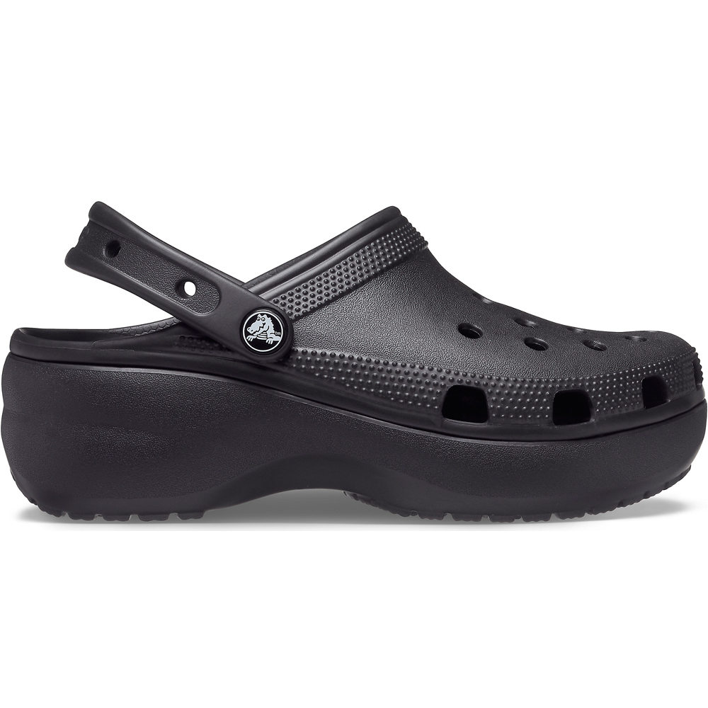 Classic platform clog zueco mujer Negro (39-40)