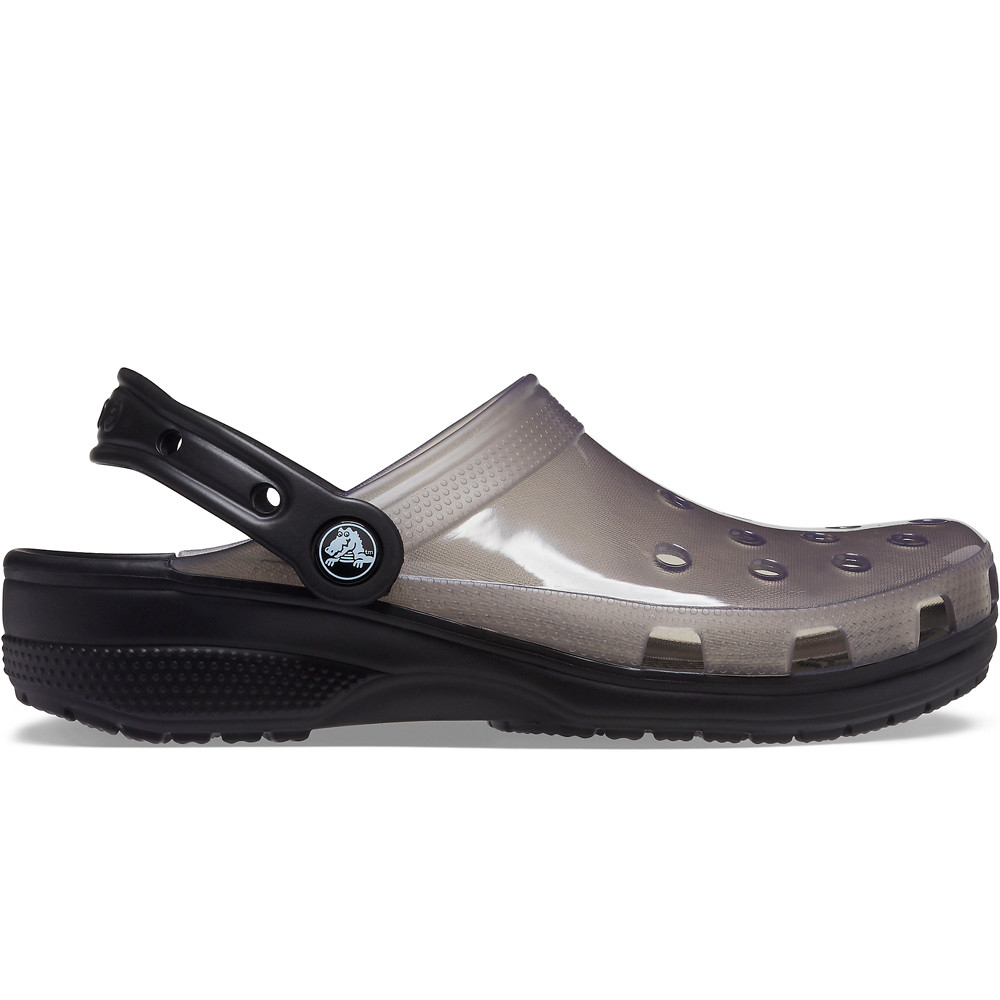 Crocs zueco mujer Classic Translucent Clog lateral exterior