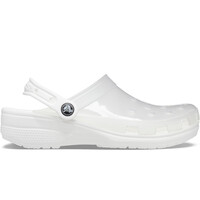 Crocs zueco mujer Classic Translucent Clog lateral exterior