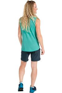 Vaude camiseta tirantes Womens Skomer Hiking Top vista trasera