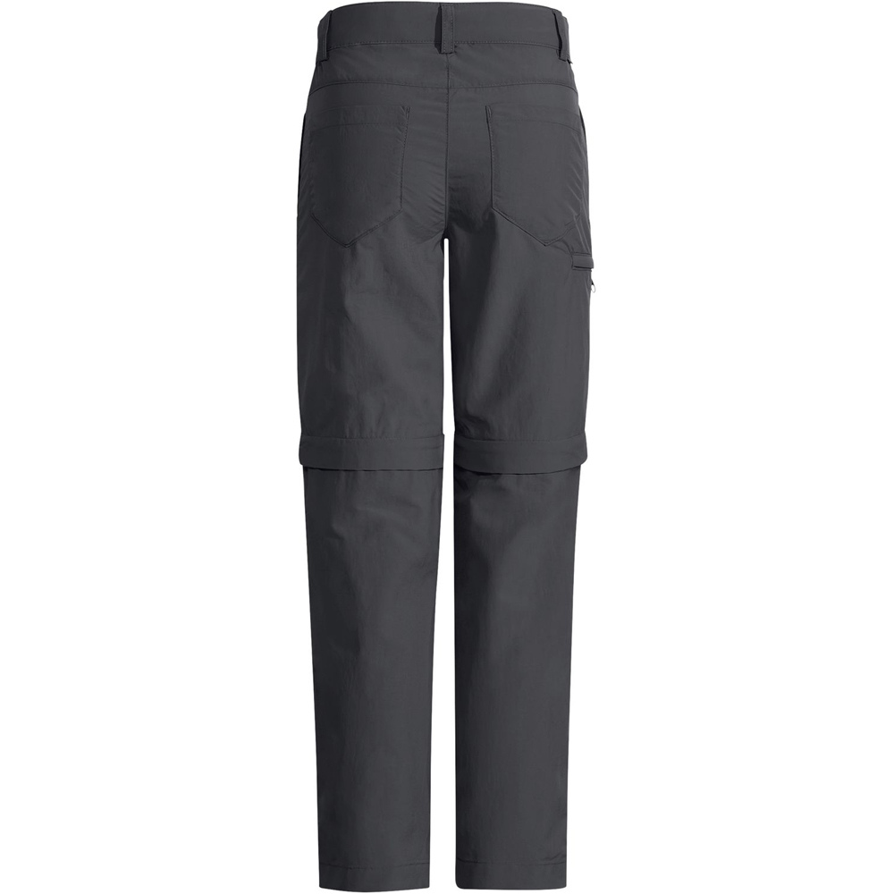 Vaude pantalón montaña niño Kids Detective Antimos ZO Pants vista trasera