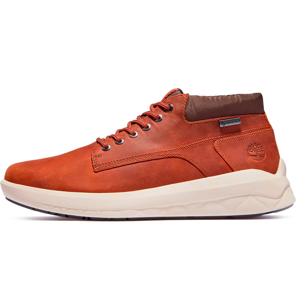 Timberland zapatilla moda hombre Bradstreet Ultra GTX Chukka GLAZED GINGER lateral interior