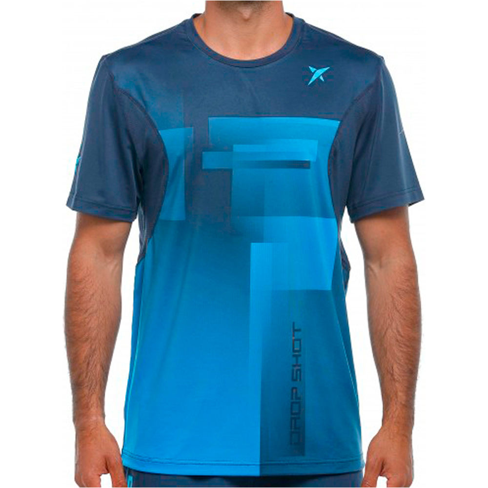 Dropshot brais camiseta tenis manga corta hombre