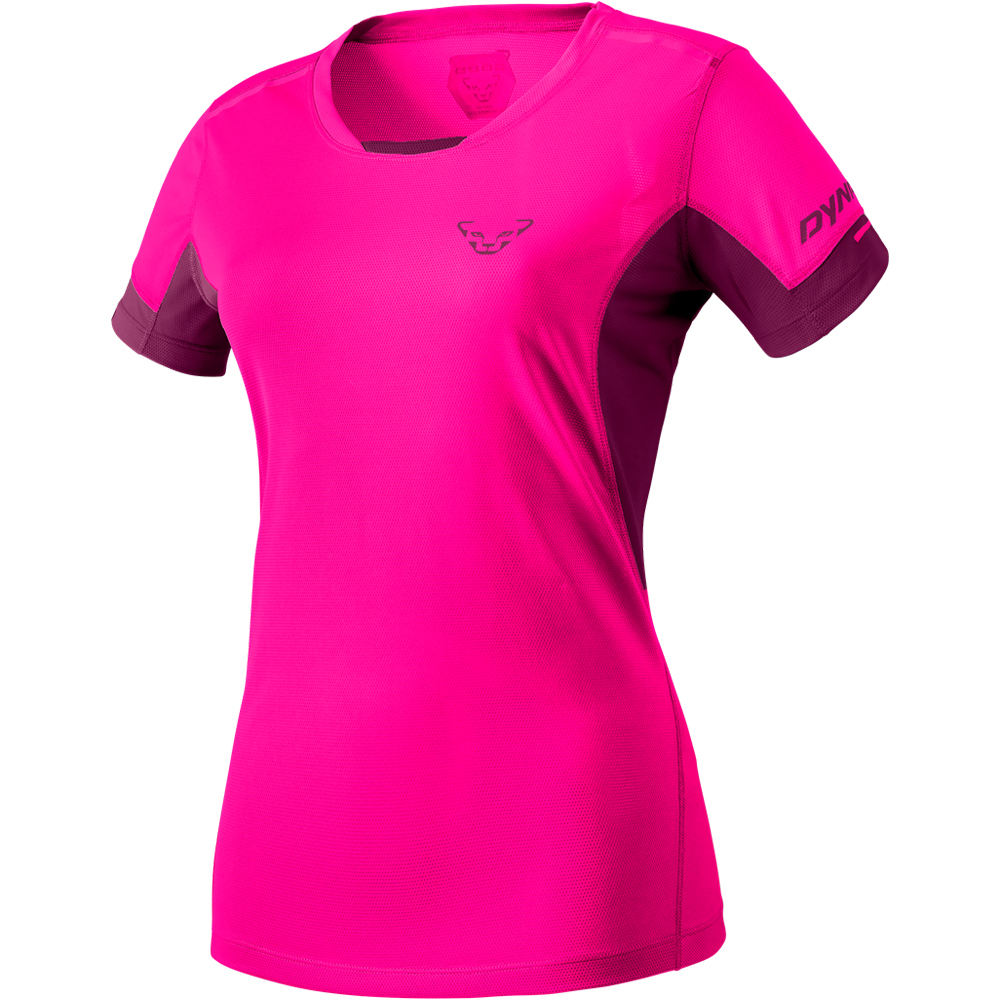 Dynafit camiseta montaña manga corta mujer VERT 2 W S/S TEE vista detalle