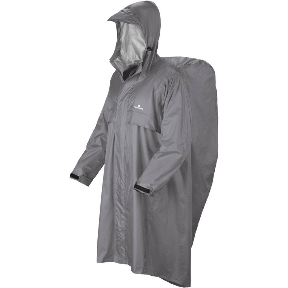 Ferrino trekker poncho ripstop poncho montaña