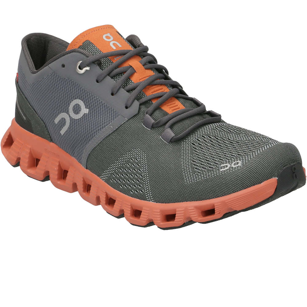 On zapatilla running hombre CLOUD X lateral interior
