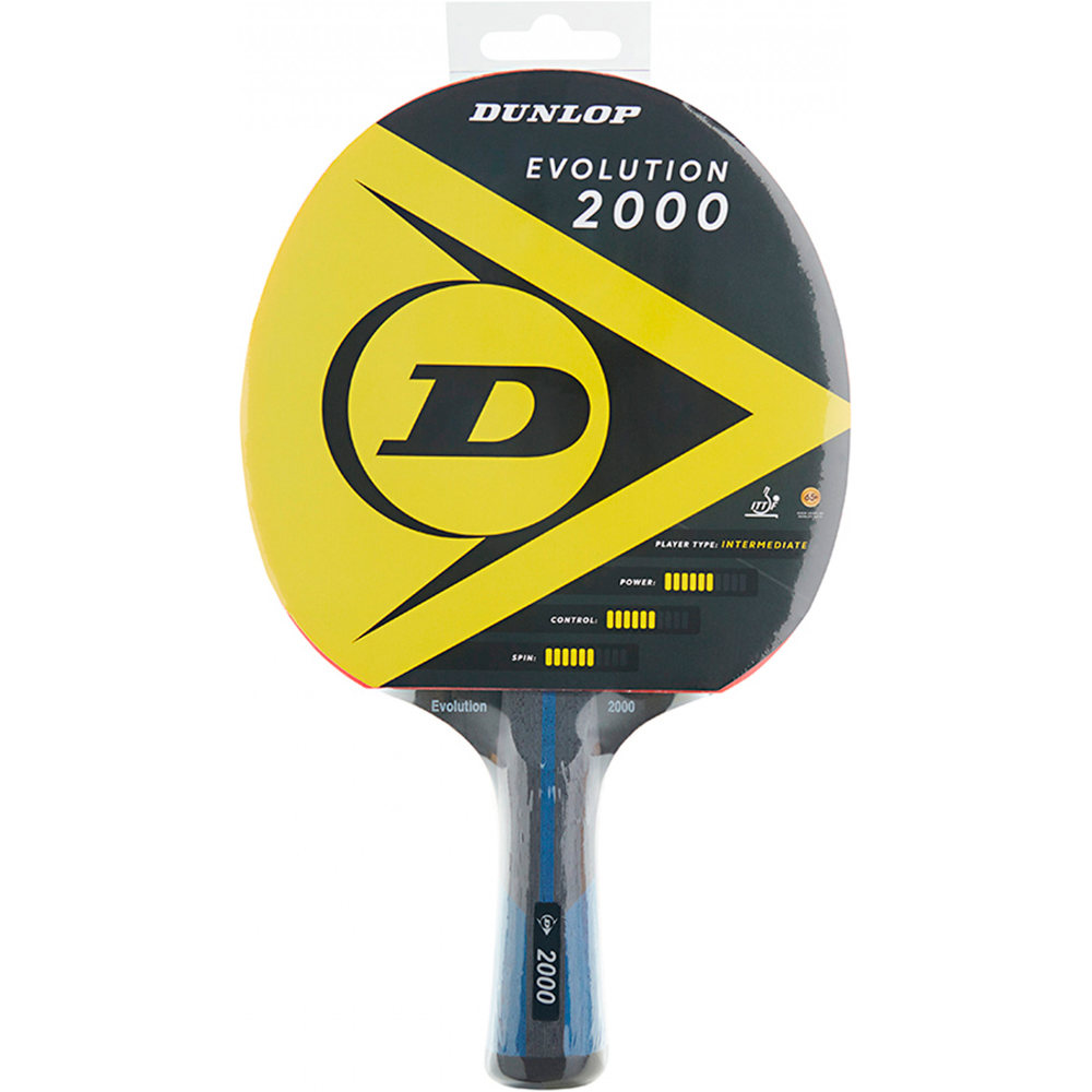 Dunlop palas ping-pong EVOLUTION 2000 vista frontal