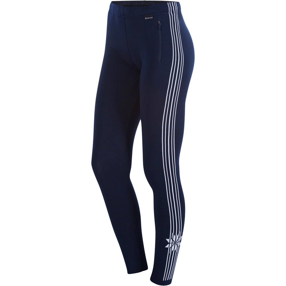 Lady leggings pantalón térmico hombre Azul (XL)