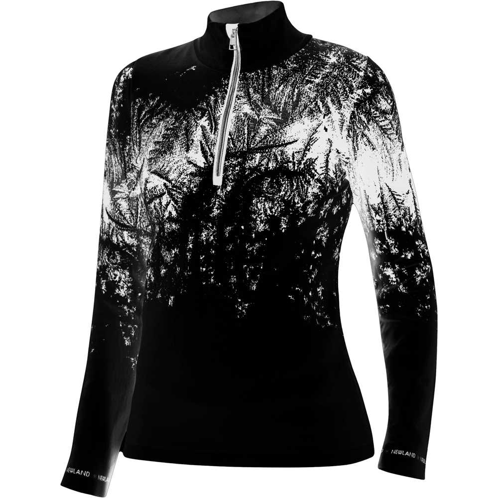 Lady t-neck forro polar mujer Negro (XL)