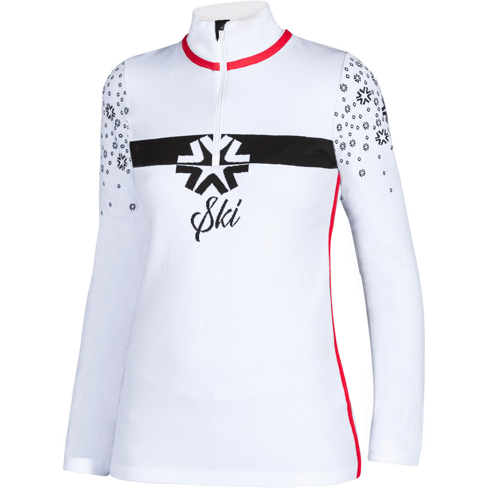 Lady t-neck forro polar mujer Blanco (XL)