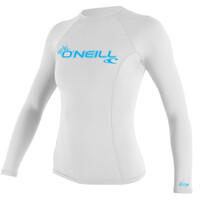 O'Neill lycra surf manga larga hombre Wms Basic Skins L/S Rash Guard vista frontal