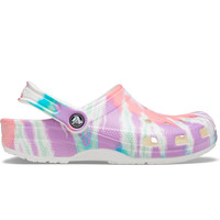 Crocs zueco hombre Classic Tie Dye Graphic Clog U lateral exterior