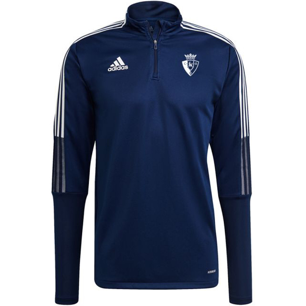 Osasuna sudadera entrenamiento fútbol OSASUNA 22 JACKET vista frontal