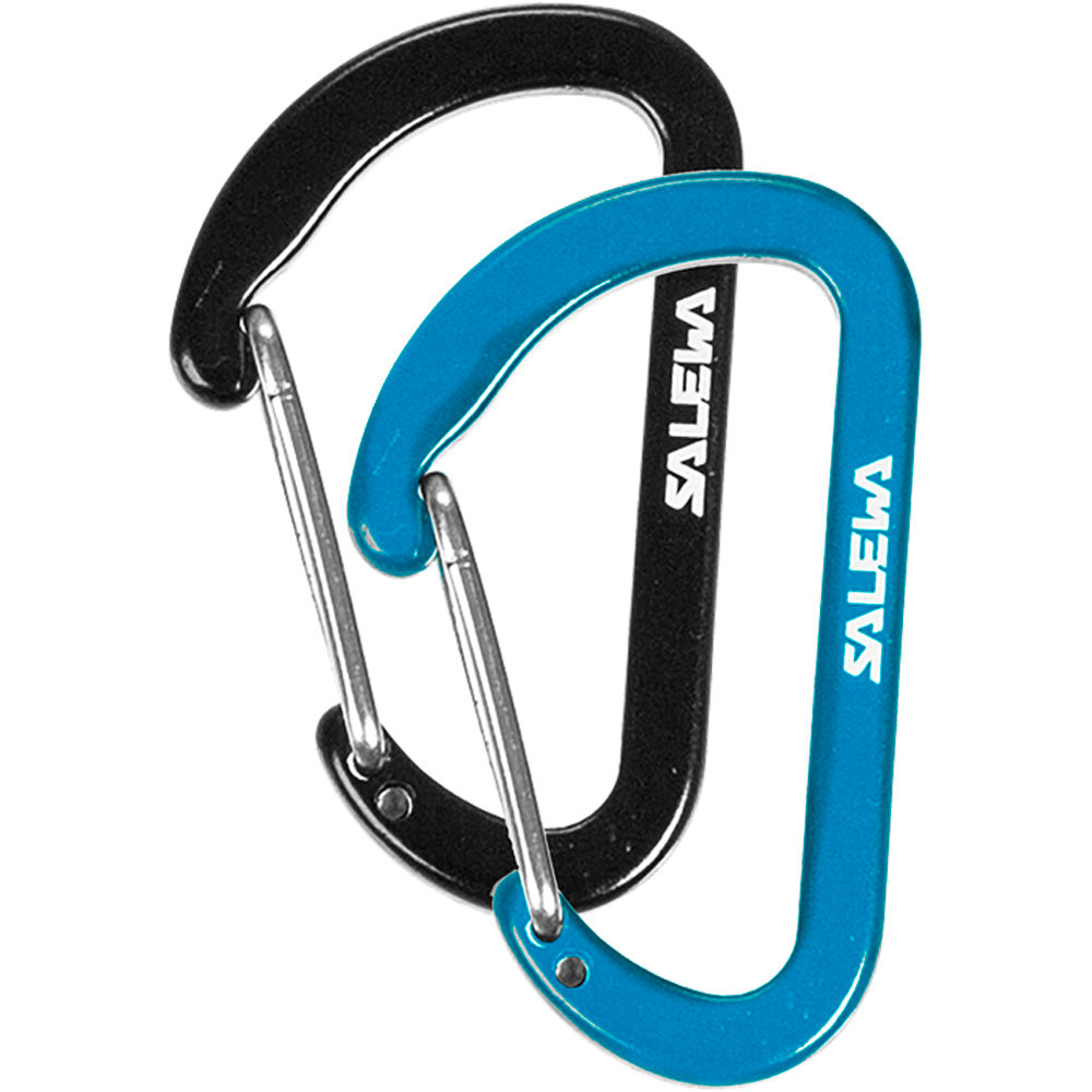 Salewa flat wiregate carabiner mosquetón auxiliar