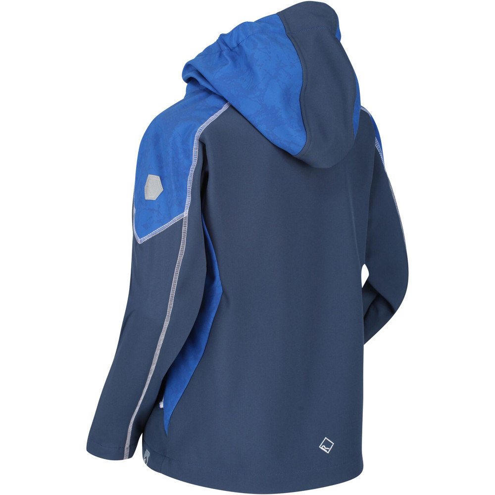 Regatta chaqueta softshell niño Acidity IV vista trasera