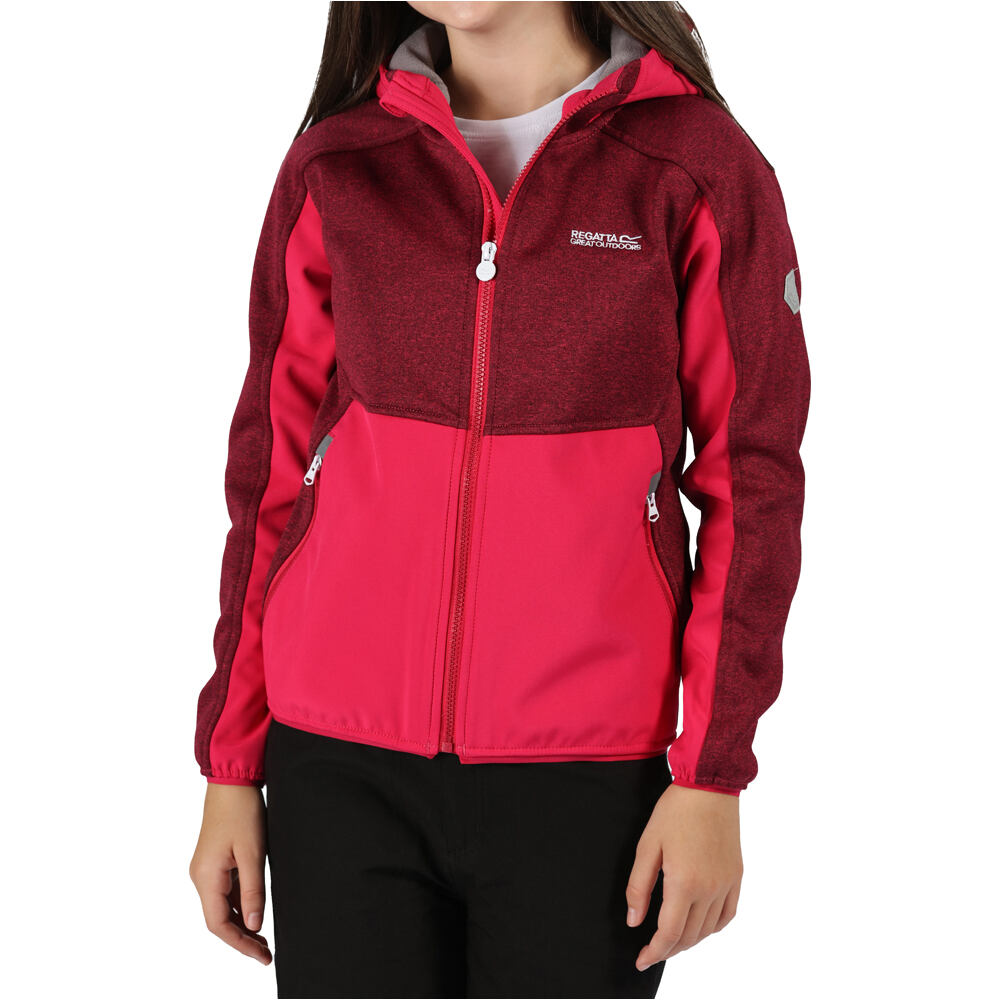 Regatta chaqueta softshell niño Bracknell II vista frontal