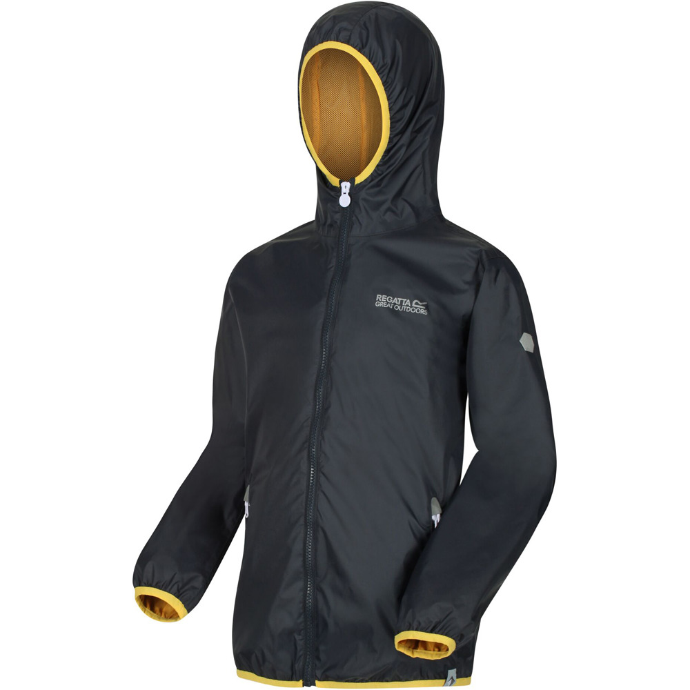 Regatta chubasquero impermeable niño Lever II vista frontal