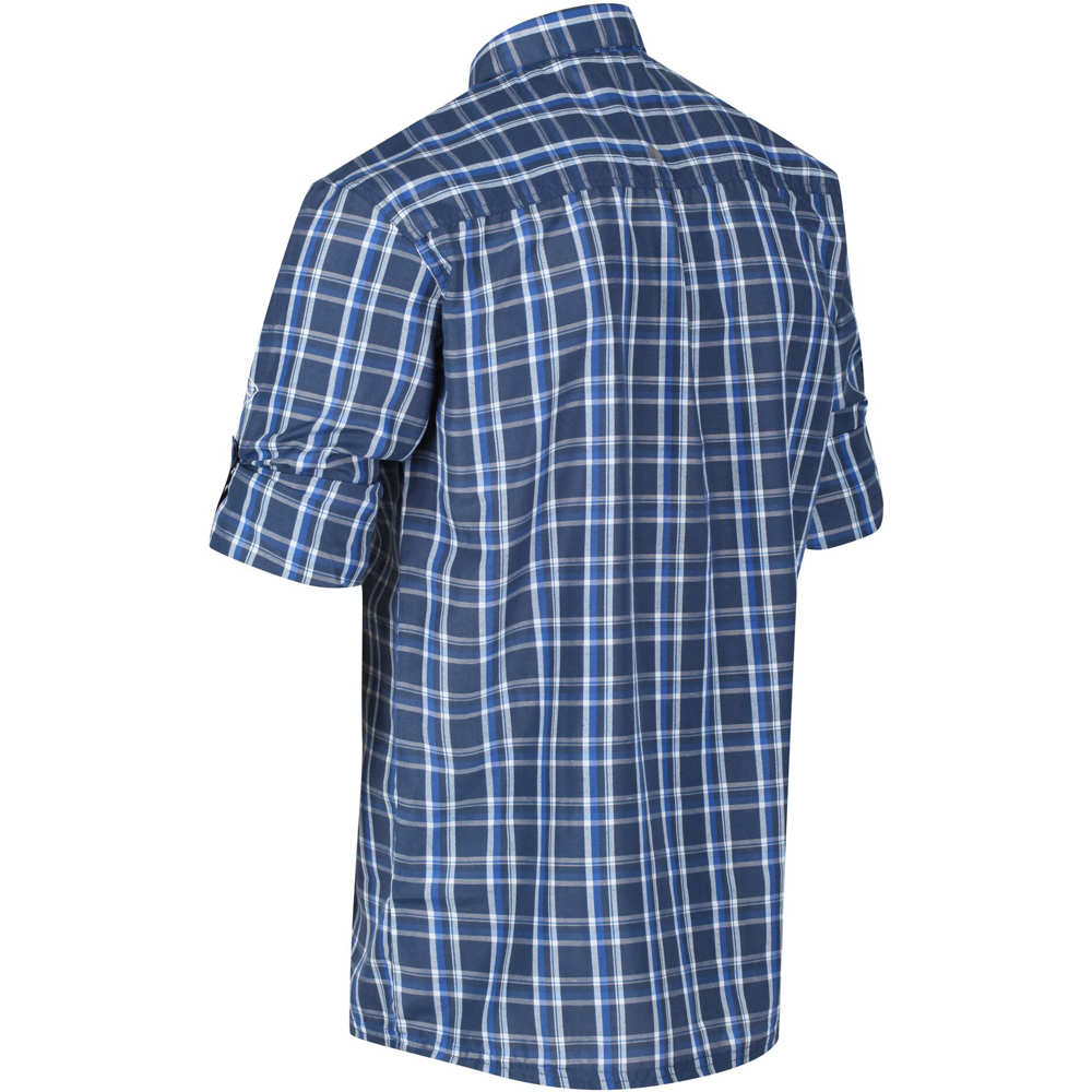 Regatta camisa montaña manga larga hombre Mindano L/S III vista trasera