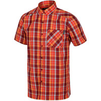 Regatta camisa montaña manga corta hombre Kalambo V vista frontal