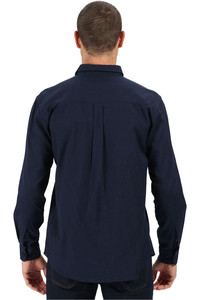 Regatta camisa montaña manga larga hombre Bard vista trasera