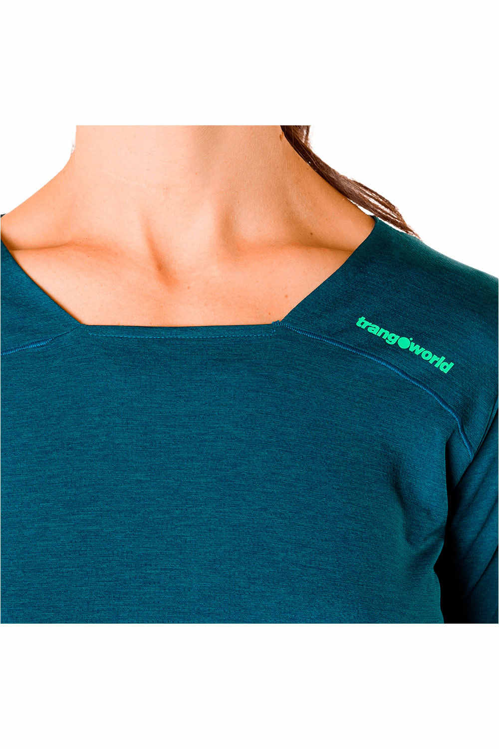 Trango camiseta montaña manga larga mujer CAMISETA BEAS vista detalle