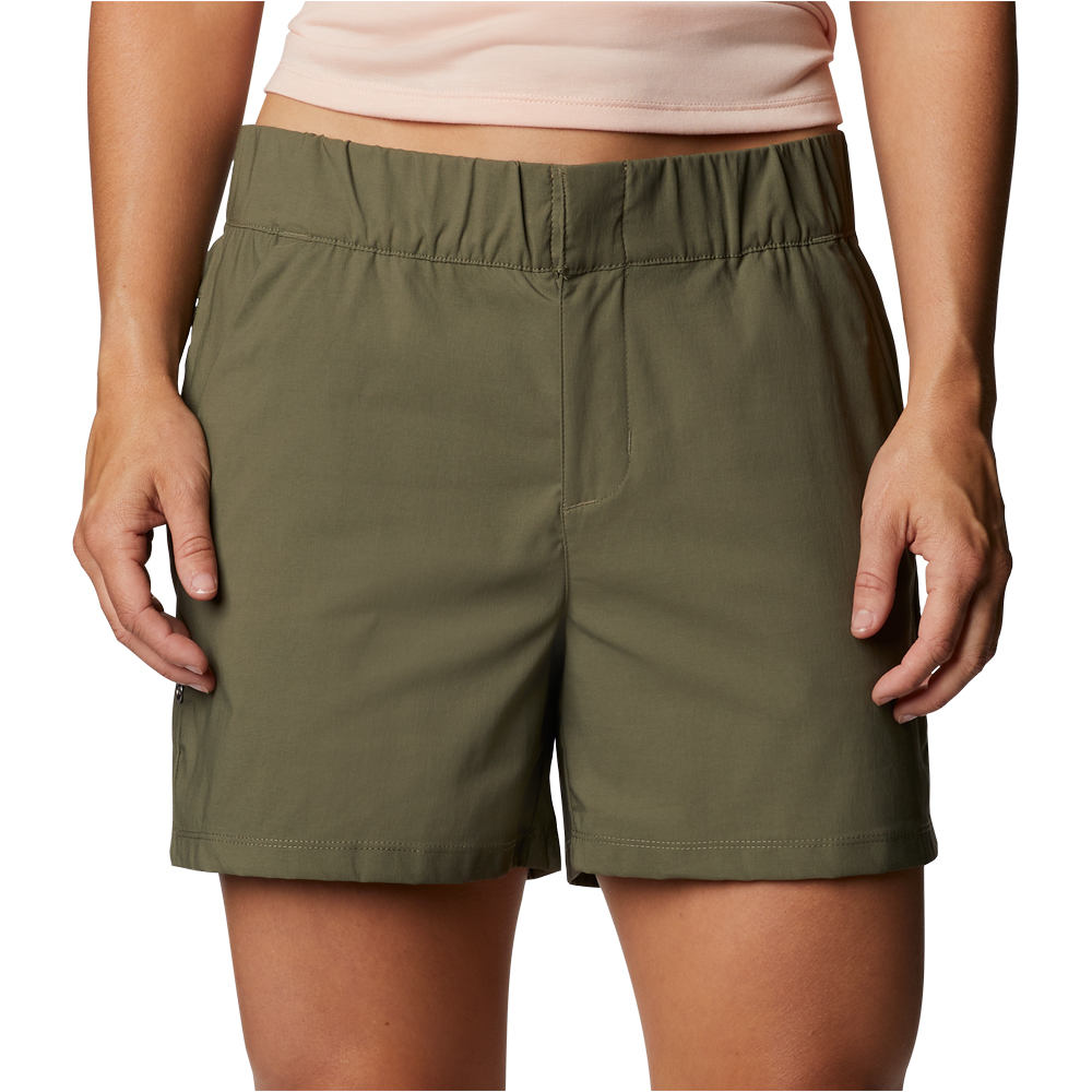 Columbia pantalón corto montaña mujer Firwood Camp II Short vista detalle