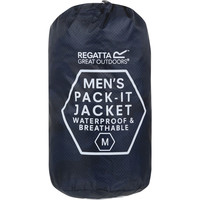 Regatta chubasquero hombre Printd Pack It Jk vista detalle