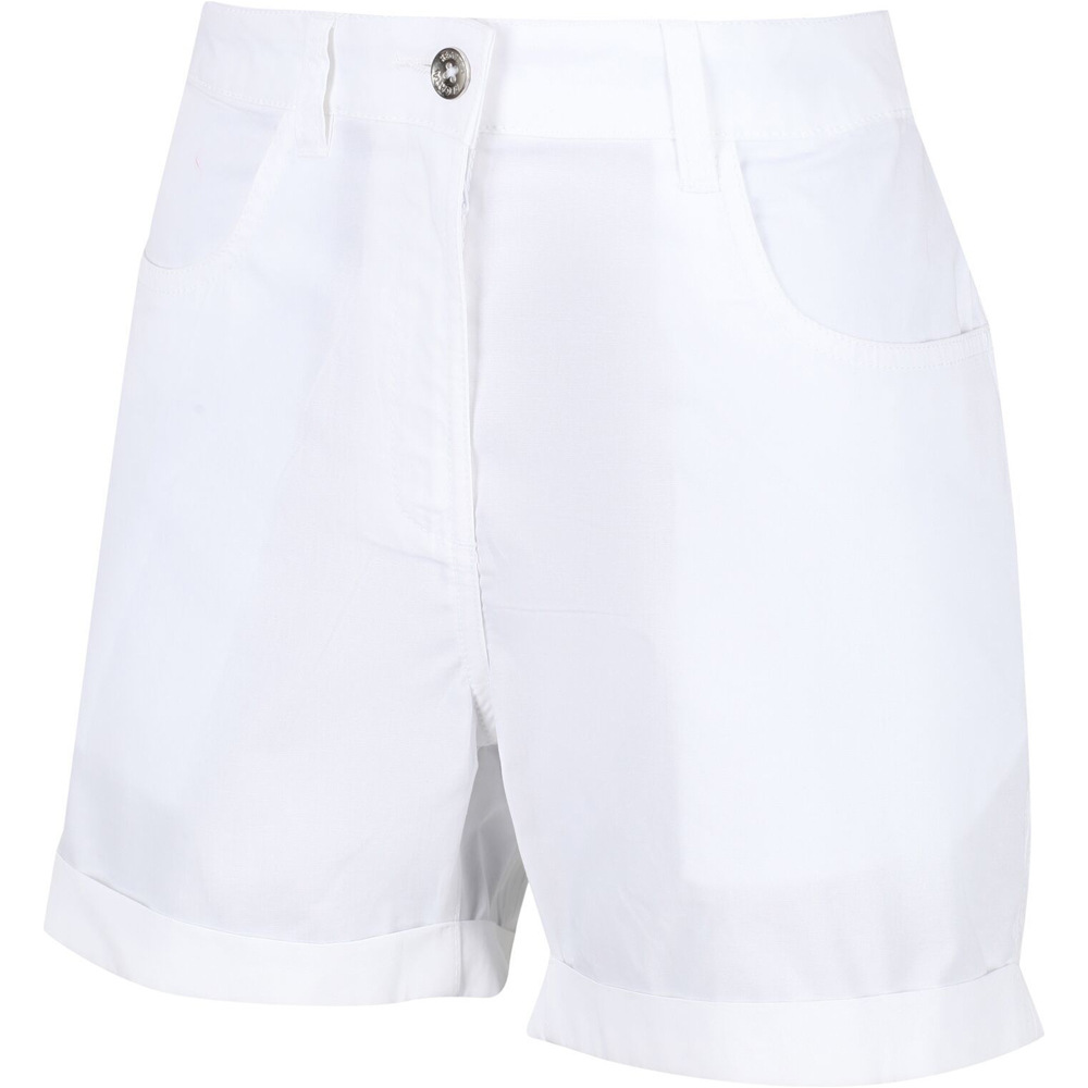 Pemma pantalón corto montaña mujer Blanco (8)