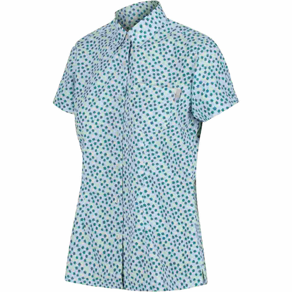 Regatta camisa montaña manga corta mujer Womens Mindano V vista frontal