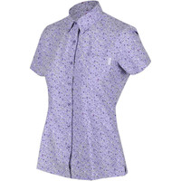 Regatta camisa montaña manga corta mujer Womens Mindano V vista frontal