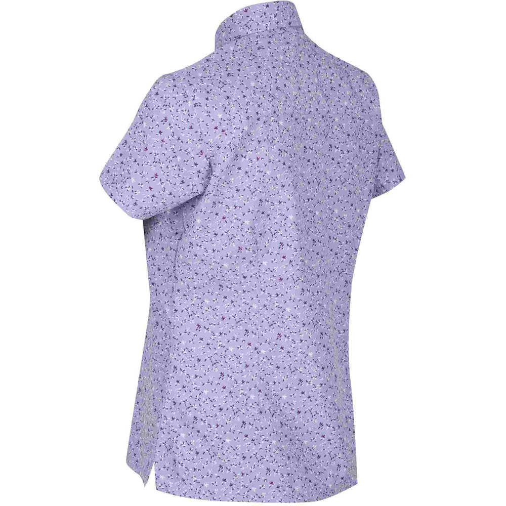 Regatta camisa montaña manga corta mujer Womens Mindano V vista trasera