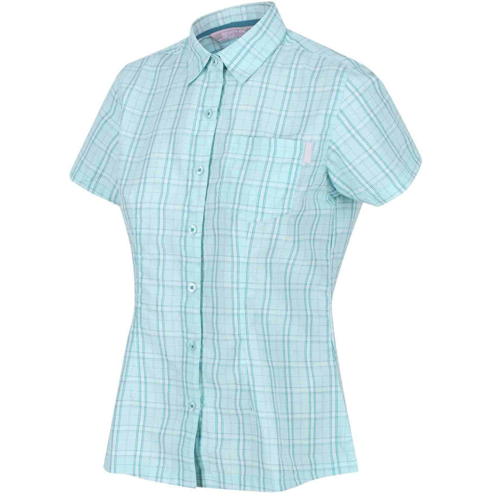 Regatta camisa montaña manga corta mujer Womens Mindano V vista frontal