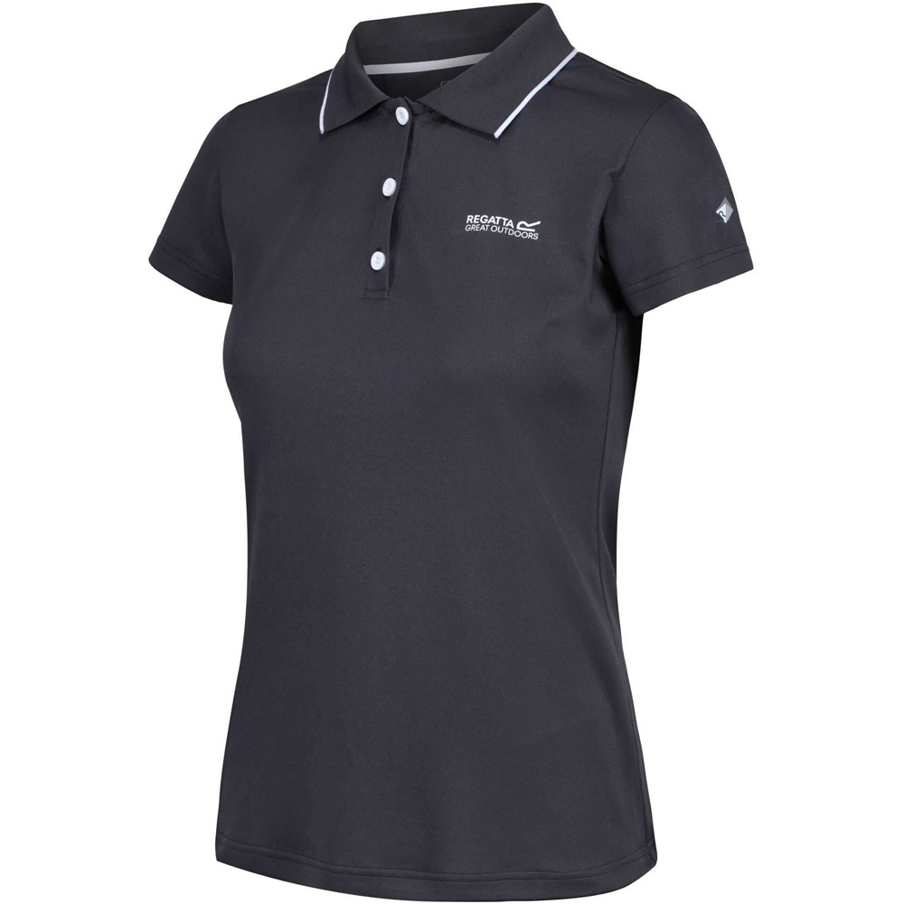 Regatta camiseta montaña manga corta mujer Womens Maverick V vista frontal