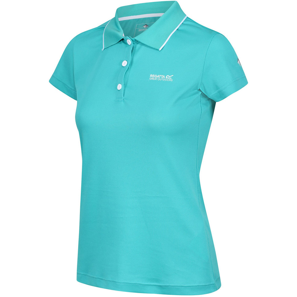 Regatta camiseta montaña manga corta mujer Womens Maverick V vista trasera