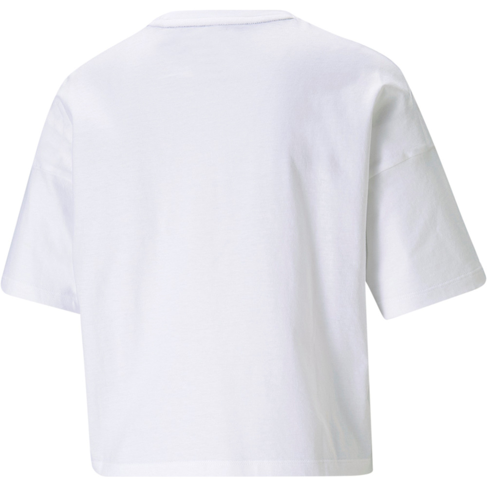 Puma camiseta manga corta mujer ESS CROPPED LOGO TEE 03