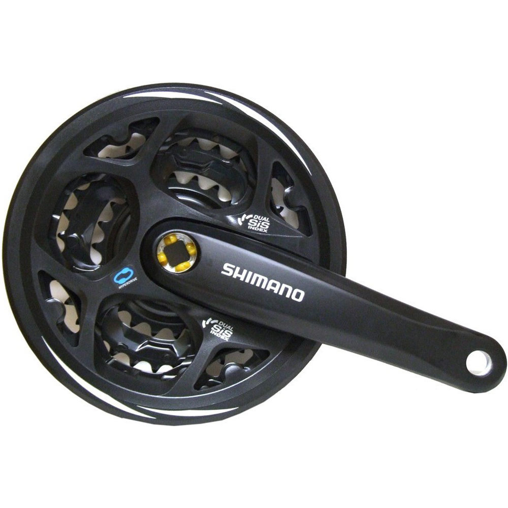 Shimano bielas mtb Bielas 8v. FC-M311 42/32/22D 170mm+Cubr. vista frontal