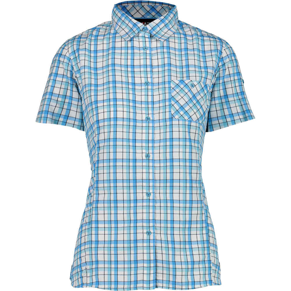 Cmp camisa montaña manga corta mujer WOMAN SHIRT vista frontal