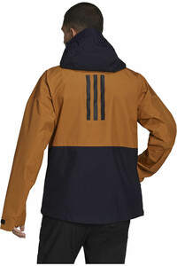 adidas chaqueta impermeable hombre Gtx Paclite J vista trasera