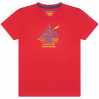 La Sportiva camiseta montaña manga corta niño Alakay T-Shirt K vista frontal