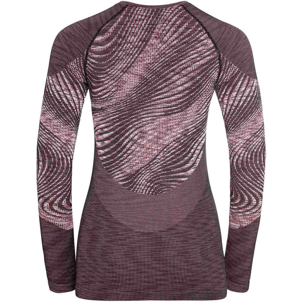 Odlo camiseta térmica manga larga mujer BL TOP Crew neck l/s BLACKCOMB ECO 03