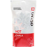 Ocun magnesio escalada HOT CHALK 250 G vista frontal