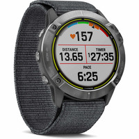 Garmin pulsómetros con gps ENDURO SILVER CORREA ULTRAFIT GRIS 08