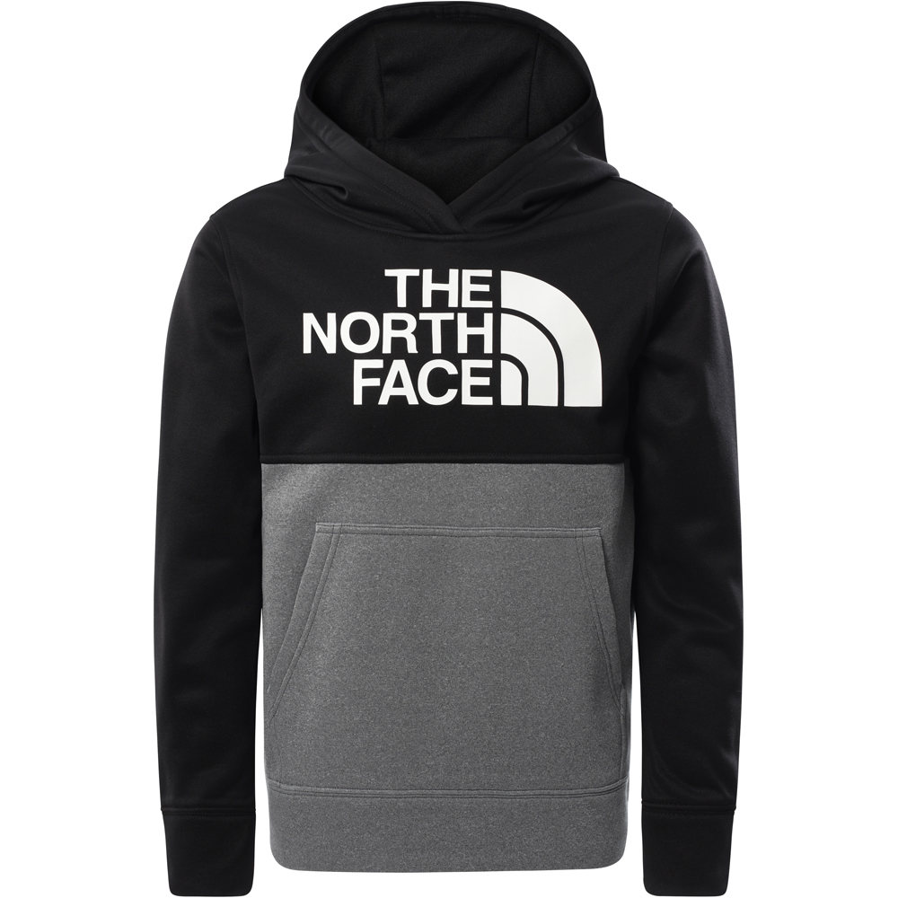 The North Face camiseta montaña manga larga niño B SURGENT P/O BLOCK vista frontal