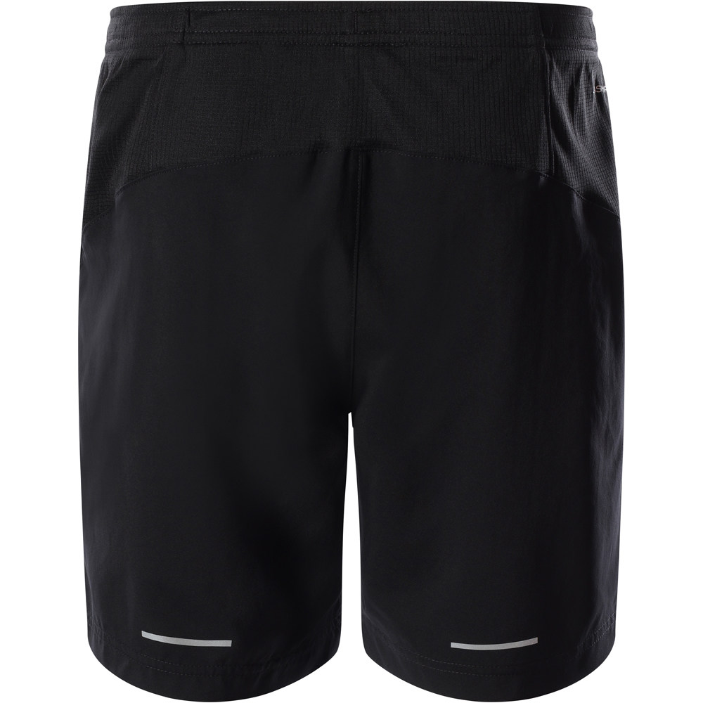 The North Face pantalón corto montaña niño B REACT SHORT vista trasera