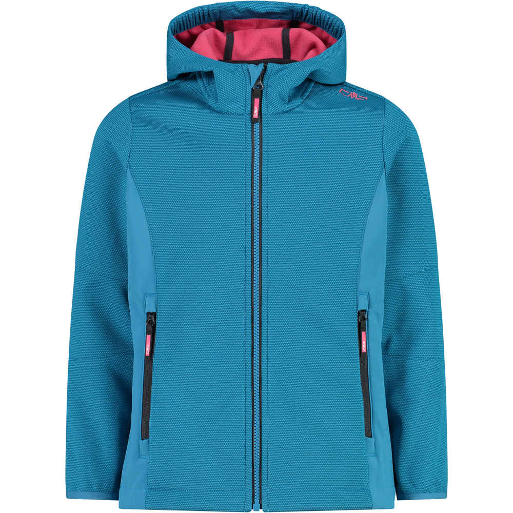 Kid g jacket fix hood chaqueta softshell niño