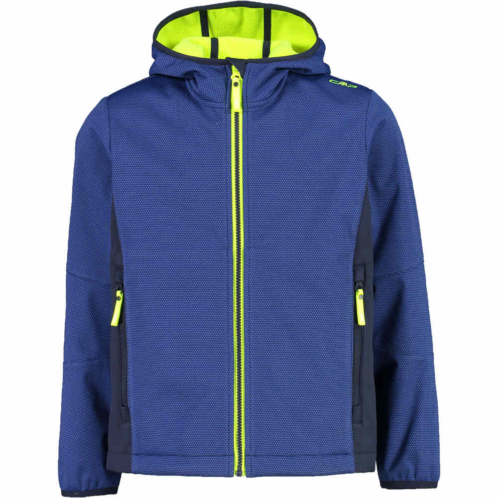 Cmp chaqueta softshell niño _2_KID JACKET FIX HOOD vista frontal