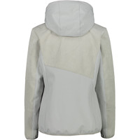 Cmp chaqueta softshell mujer WOMAN JACKET ZIP HOOD vista detalle