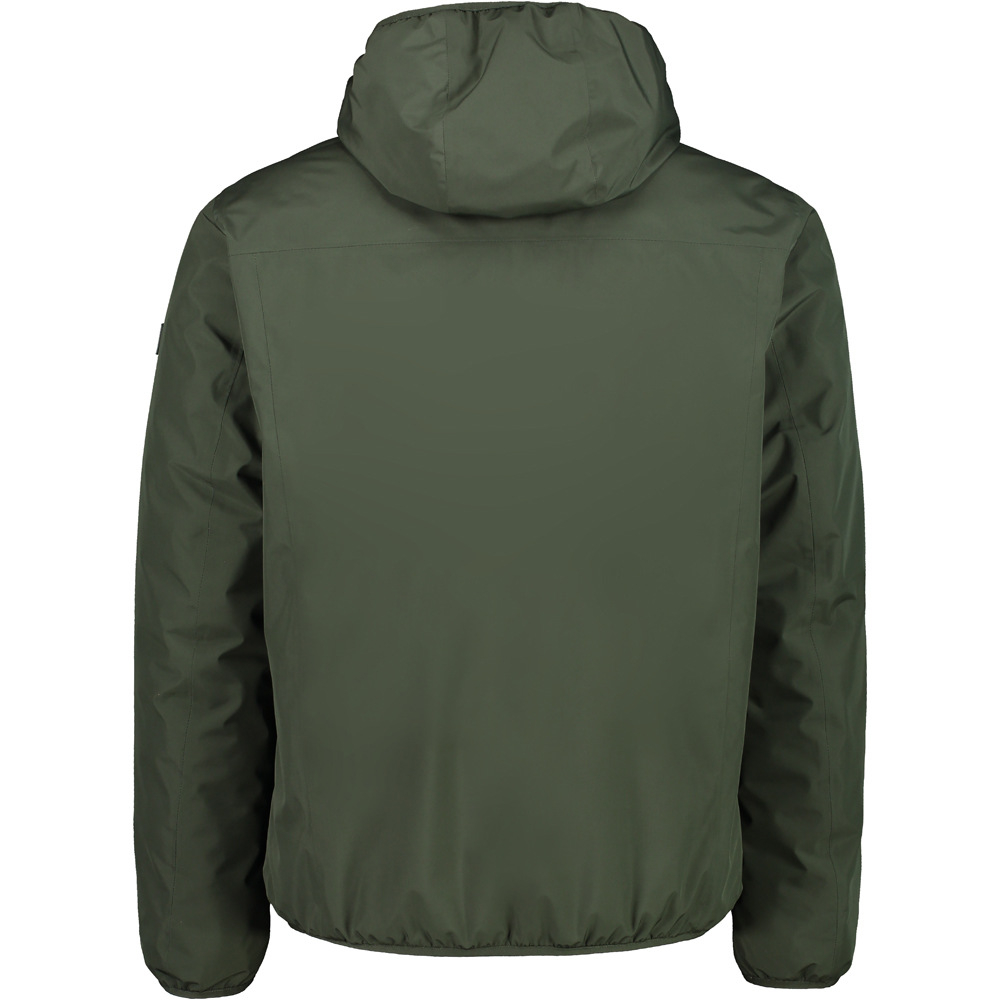 Cmp chaqueta outdoor hombre MAN REVERSE JACKET FIX HOOD vista trasera